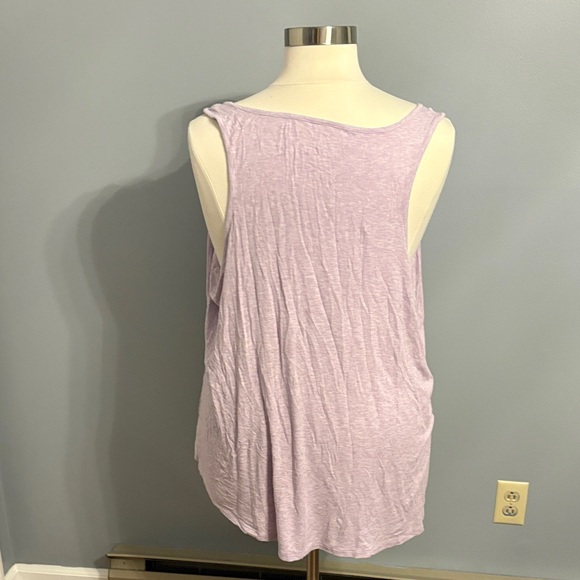 torrid size 5 Light Lavender Scoop Neck Tank Top - Picture 5 of 5